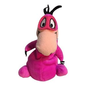 Vintage Warner Bros Studio Dino Bean Bag 7" Plush with Tags 1998